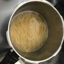 圧力鍋で簡単にもちもちパスタ